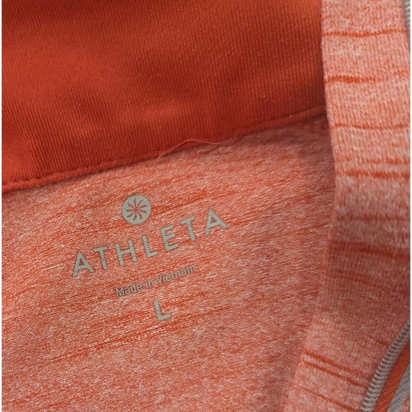 Athleta Running Wild Half Zip Pullover Size Large - Picture 3 of 5